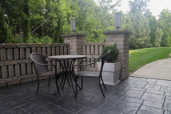 Stamped Concrete Patio Installation in San Ramon