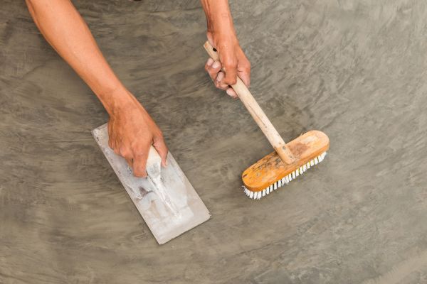 Driveway Concrete Staining in San Ramon