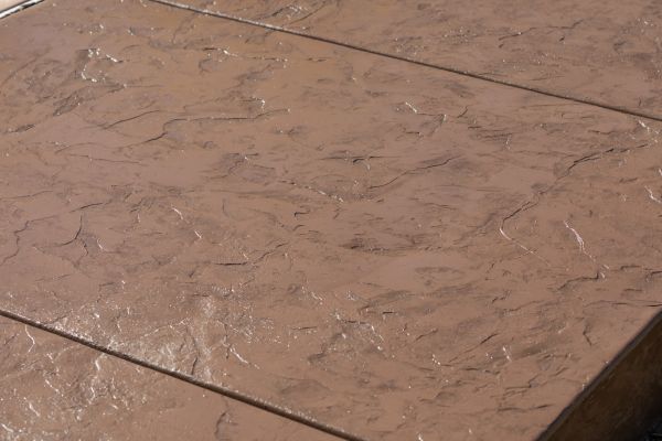 Concrete Patio Staining in San Ramon