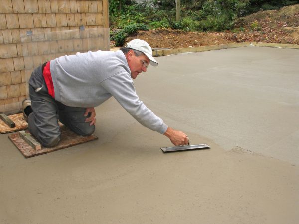 Cost of Concrete Slab Finishing in San Ramon
