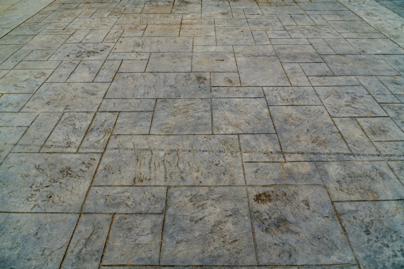 Decorative Stamped Concrete Surface