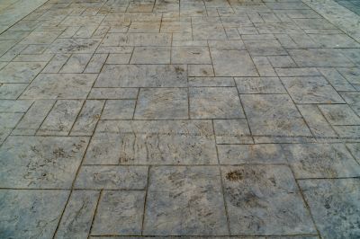 Textured Concrete Paving